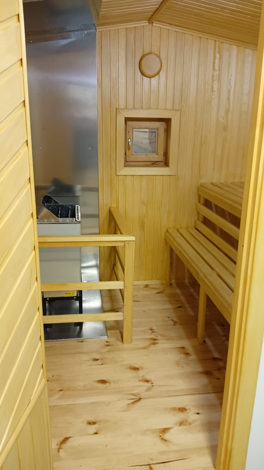 ВАГОН-ДОМ, Сауна (Здание мобильное на раме сауна с душем (рама) 9000*2440*2600